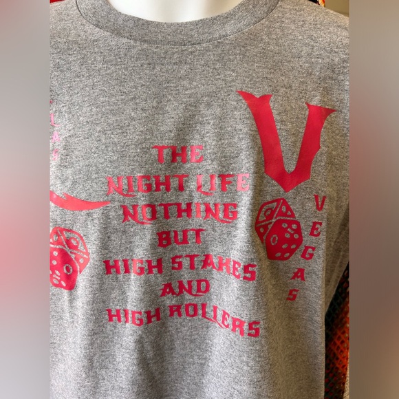 Grey graphic men’s shirt - Picture 3 of 5